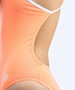 Online Watery badedragt til damer - Swim Rider Solid - Coral