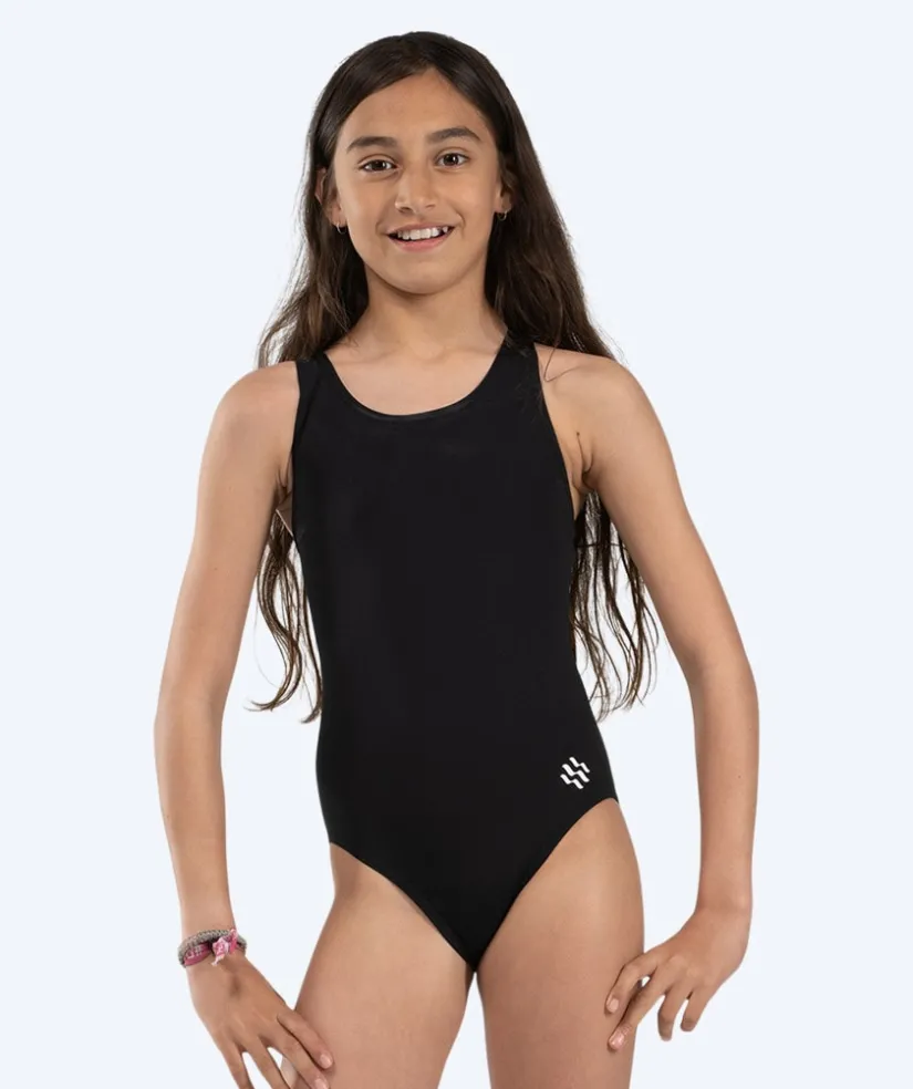 Online Watery badedragt til piger - Eco Poolparty - Sort