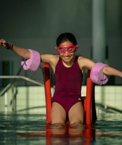 Hot Watery badedragt til piger - Eco Poolparty - Ruby Red