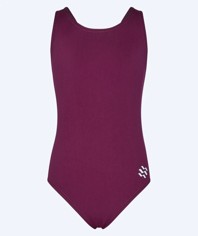 Hot Watery badedragt til piger - Eco Poolparty - Ruby Red