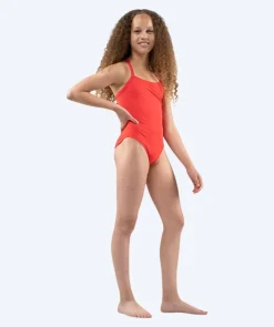 New Watery badedragt til piger - Freestyler Solid - Cherry Red
