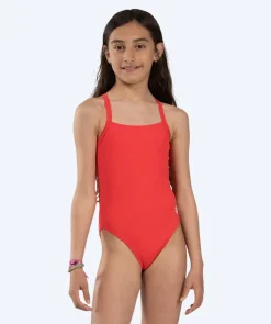 New Watery badedragt til piger - Freestyler Solid - Cherry Red