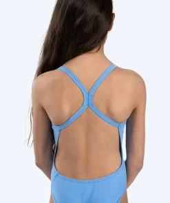 Hot Watery badedragt til piger - Freestyler Solid - Electric Blue