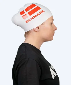 Best Watery badehætte - Denmark - Hvid