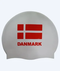 Best Watery badehætte - Denmark - Hvid