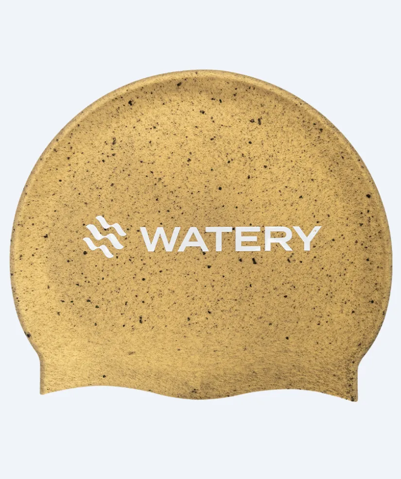 Outlet Watery badehætte - Eco Signature - Guld (30% genanvendt)