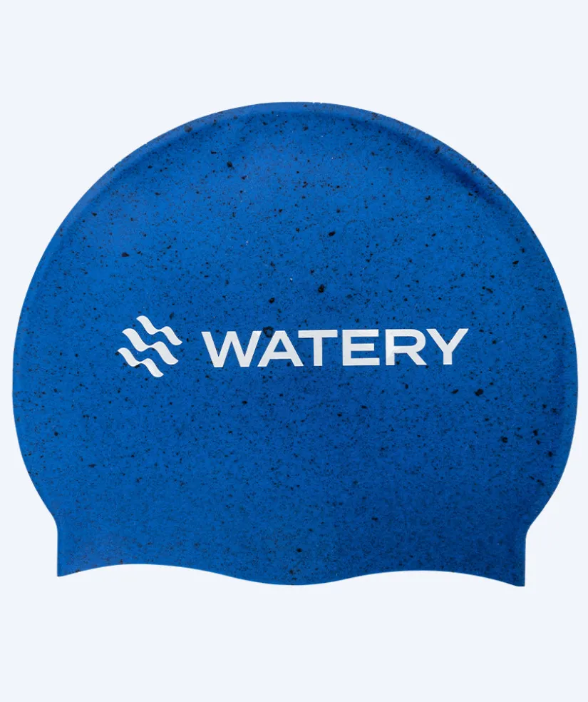 New Watery badehætte - Eco Signature - Royal Blue (30% genanvendt)