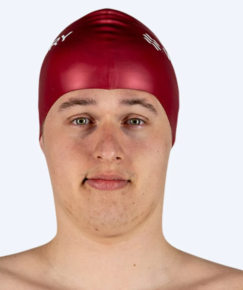 Clearance Watery badehætte (fra 10 år) - Signature - Bordeaux
