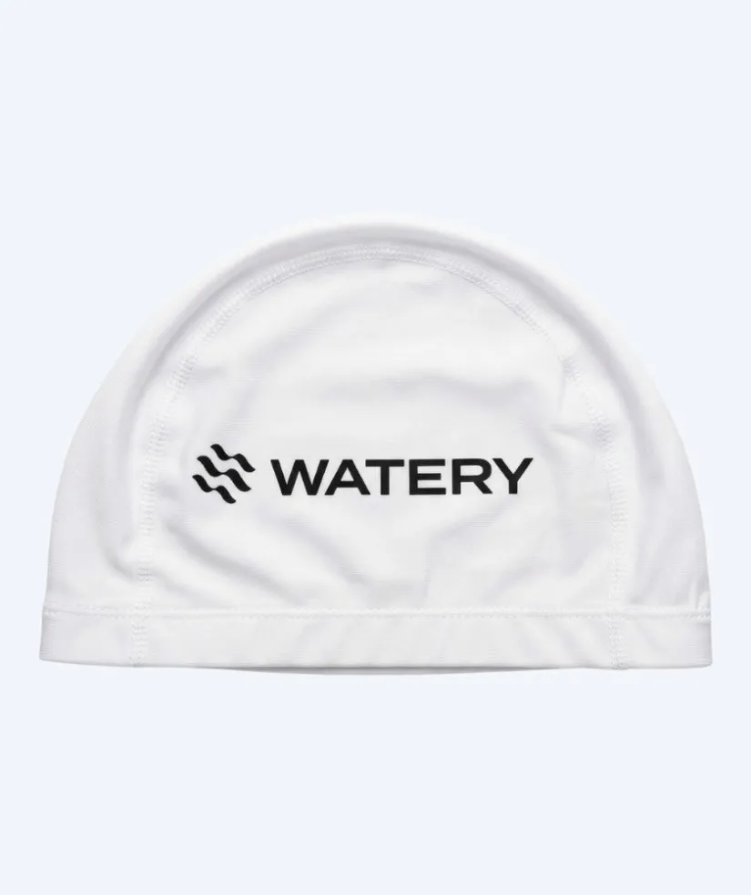 Best Watery badehætte (fra 10 år) - Signature Elastane - Hvid