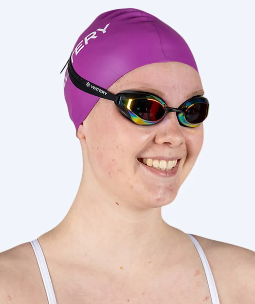 Online Watery badehætte (fra 10 år) - Signature - Violet