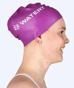 Online Watery badehætte (fra 10 år) - Signature - Violet