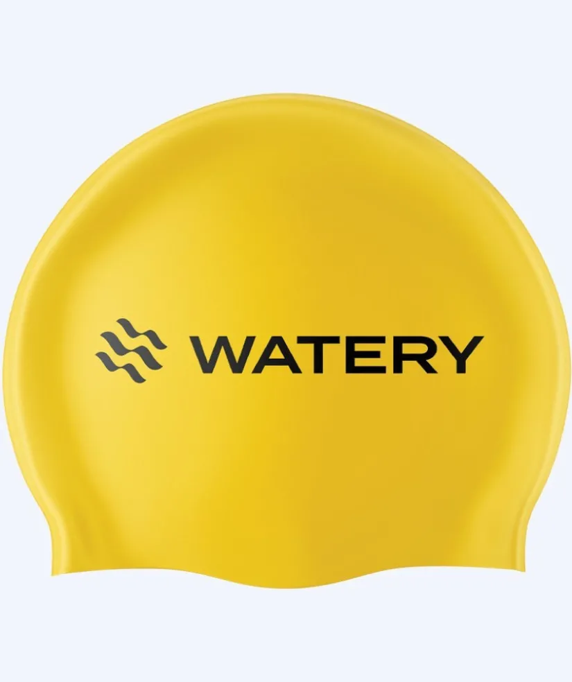 Discount Watery badehætte (fra 10 år) - Signature Latex - Gul