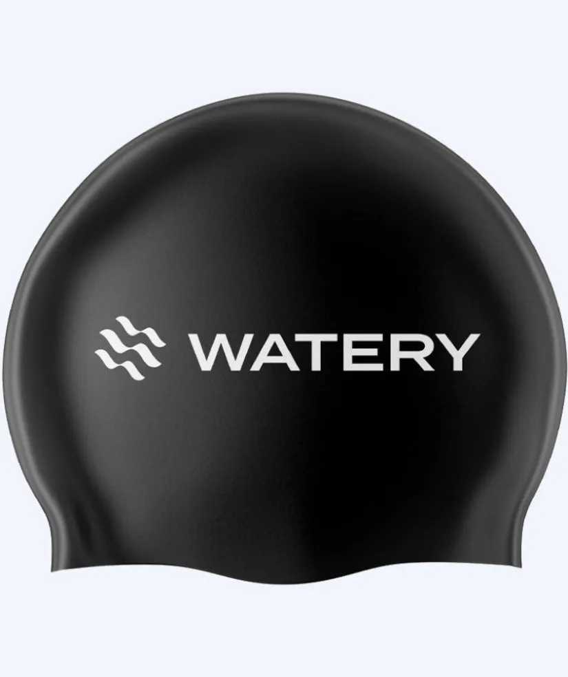 Best Watery badehætte (fra 10 år) - Signature Latex - Sort
