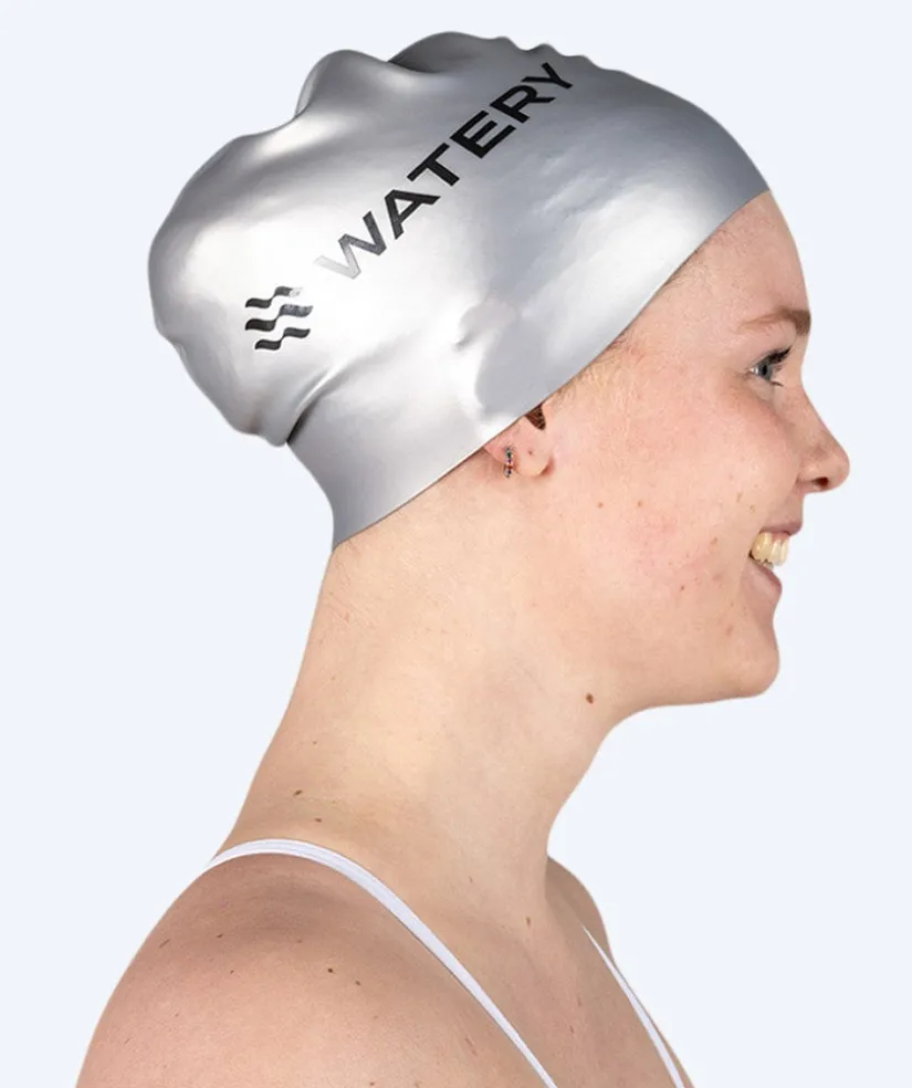 Online Watery badehætte (fra 10 år) - Signature - Sølv