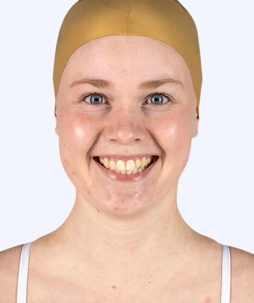 New Watery badehætte (fra 10 år) - Signature - Guld