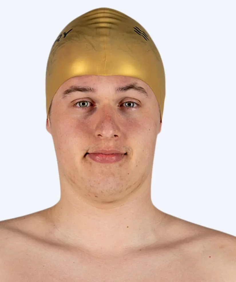 New Watery badehætte (fra 10 år) - Signature - Guld