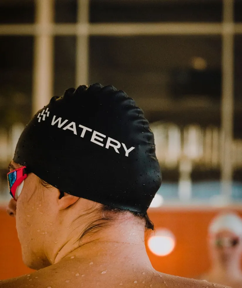 New Watery badehætte (fra 10 år) - Signature - Guld