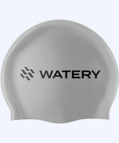 Clearance Watery badehætte (fra 10 år) - Signature Latex - Sølv