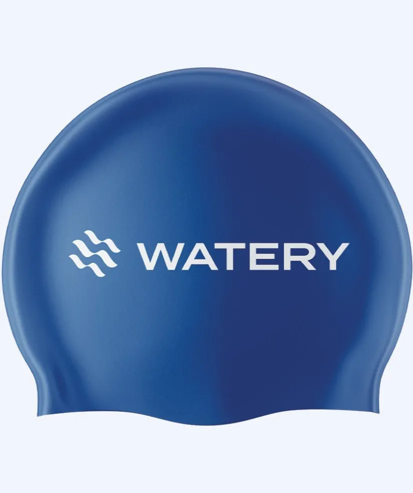 Best Watery badehætte (fra 10 år) - Signature Latex - Blå