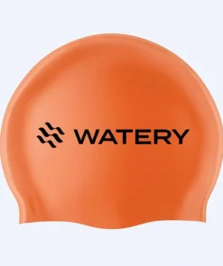 Discount Watery badehætte (fra 10 år) - Signature Latex - Orange