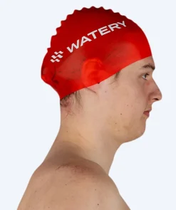 Online Watery badehætte (fra 10 år) - Signature - Rød