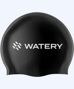 New Watery badehætte (fra 10 år) - Signature - Sort