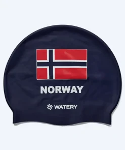 Clearance Watery badehætte - Norway - Mørkeblå