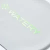 Online Watery badehætte - Signature Metallic - Hvid/grøn