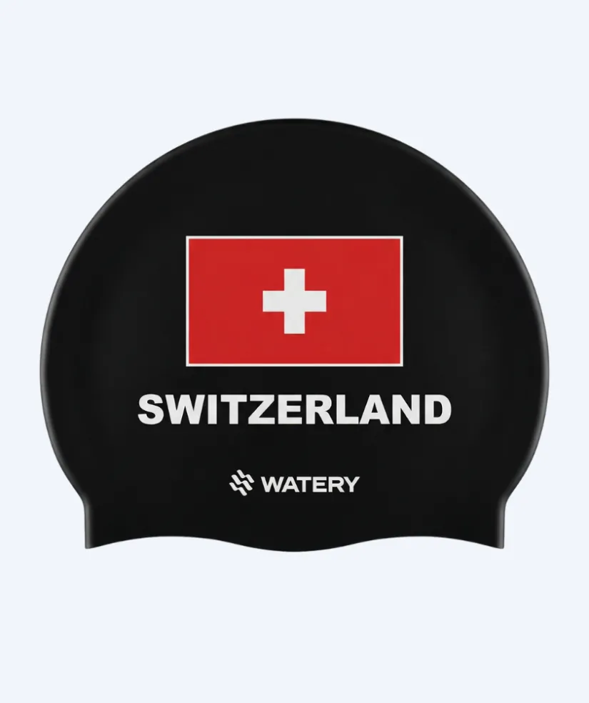 Outlet Watery badehætte - Switzerland - Sort
