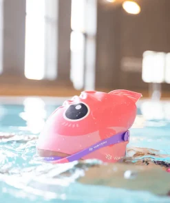 New Watery badehætte til børn - Fishi - Pink Fish