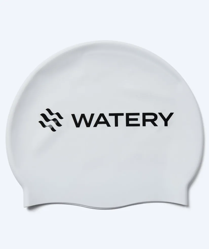 Best Watery badehætte til børn (3-10) - Signature - Hvid