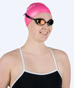 Watery badehætte til langt hår - Signature - Pink