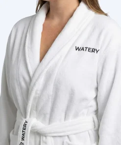 Clearance Watery badekåbe til kvinder - Mariana - Hvid