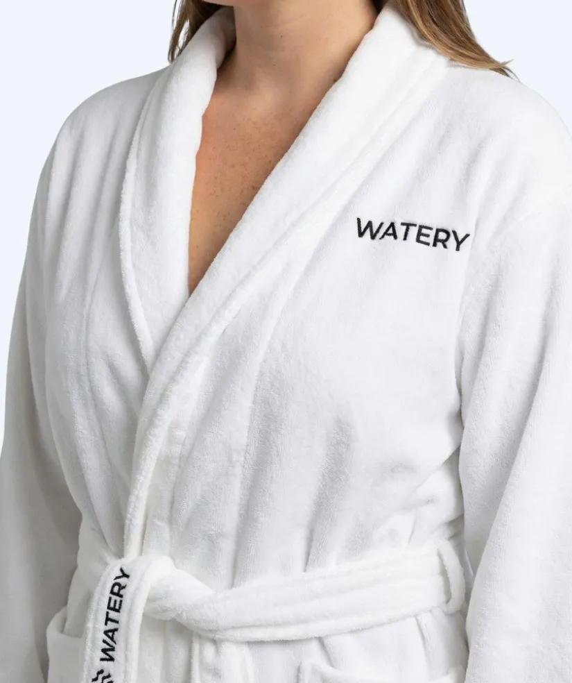 Clearance Watery badekåbe til kvinder - Mariana - Hvid