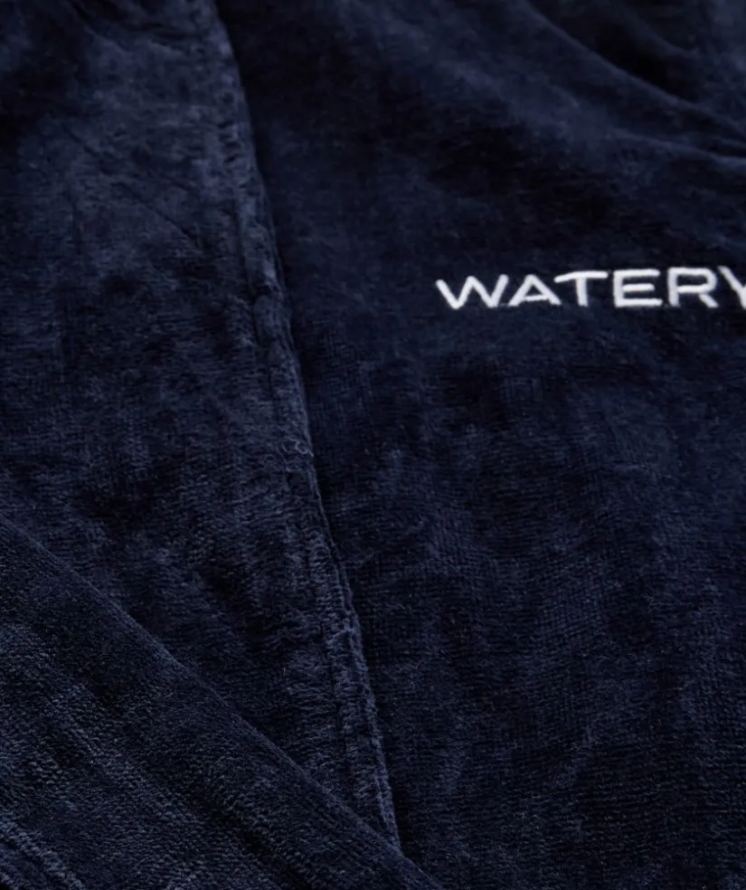 Hot Watery badekåbe til mænd - Mariana - Mørkeblå