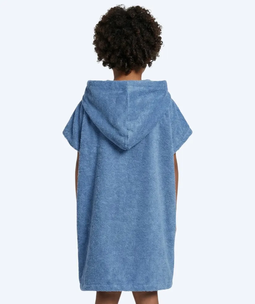 Best Watery badeponcho til børn (1-6) - Bomuld - Atlantic Blue