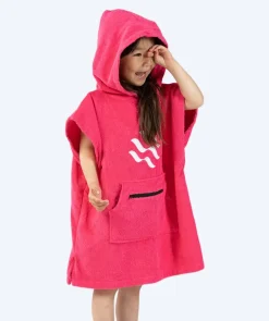 New Watery badeponcho til børn (1-6) - Bomuld - Pink