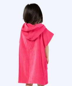 New Watery badeponcho til børn (1-6) - Bomuld - Pink