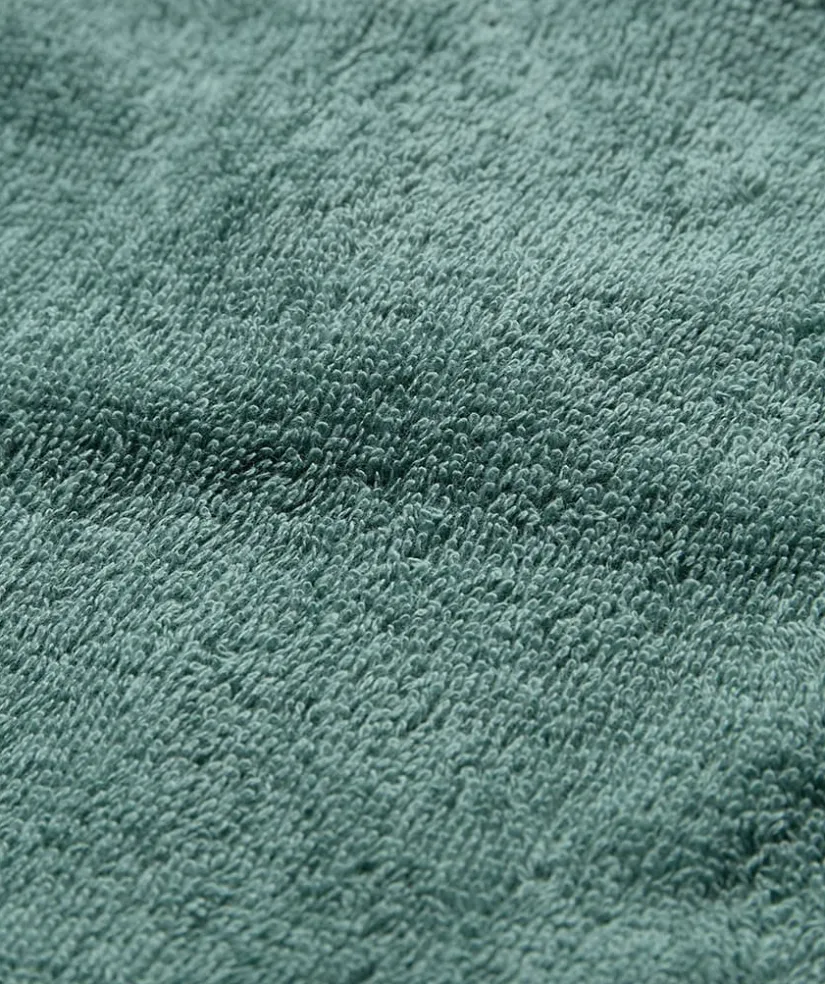 Hot Watery badeponcho til børn (1-6) - Bomuld - Forest Green