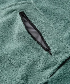Hot Watery badeponcho til børn (1-6) - Bomuld - Forest Green