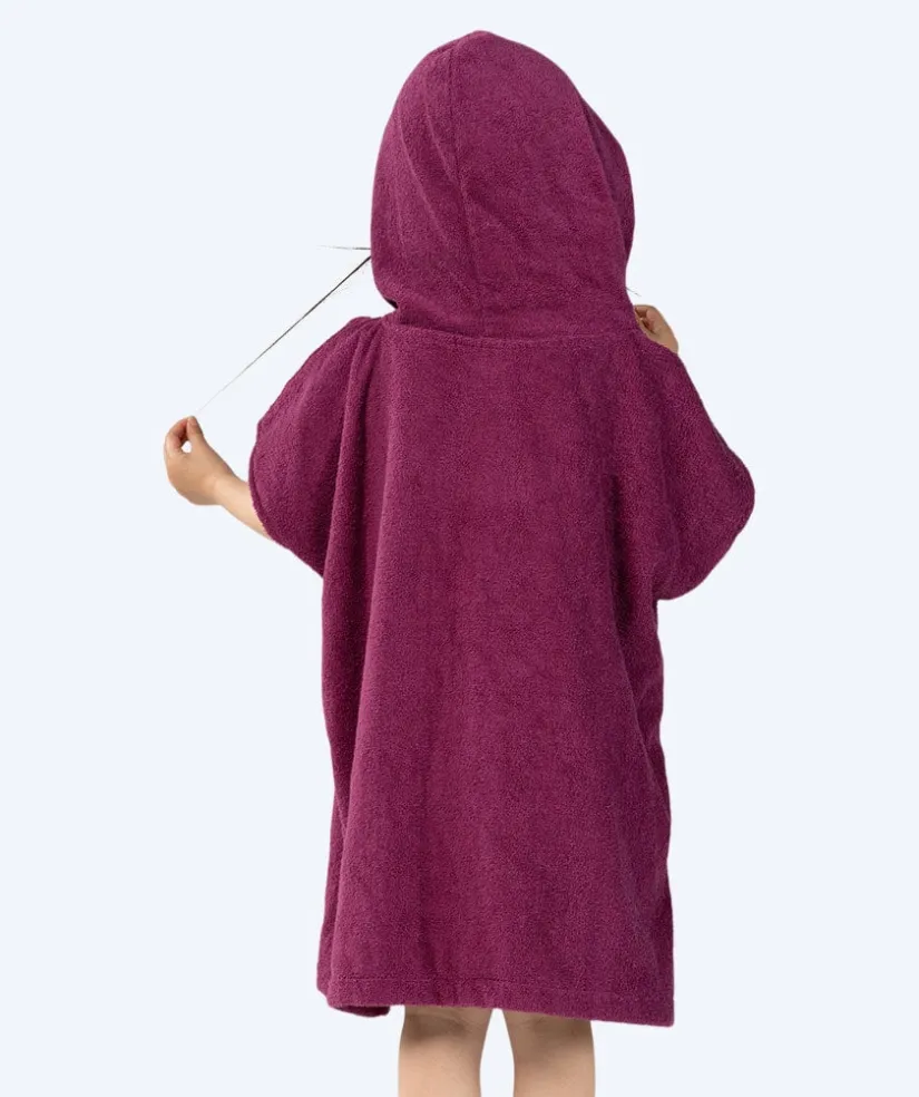 Best Watery badeponcho til børn (1-6) - Bomuld - Lilla