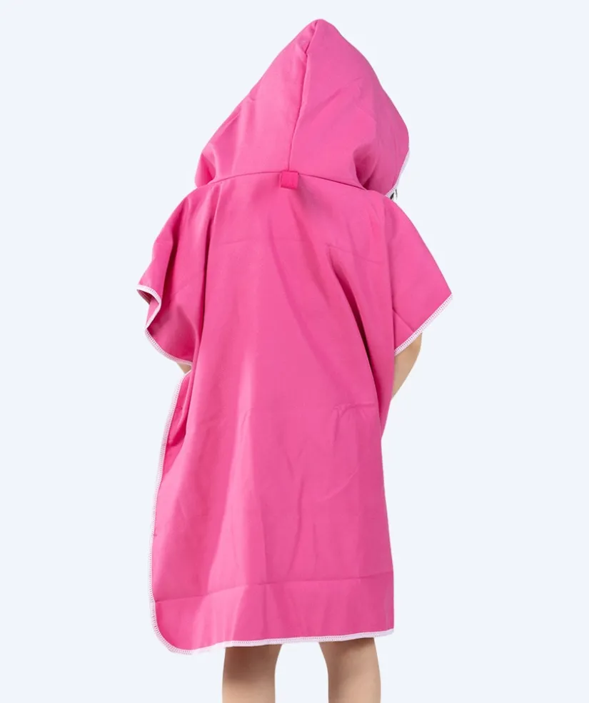 Clearance Watery badeponcho til børn (1-6) - Microfiber - Pink