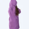 Watery badeponcho til børn (1-6) - Microfiber - Lilla
