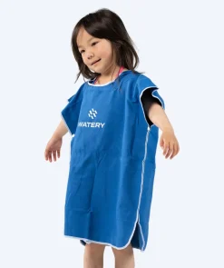 Sale Watery badeponcho til børn (1-6) - Microfiber - Royal Blue