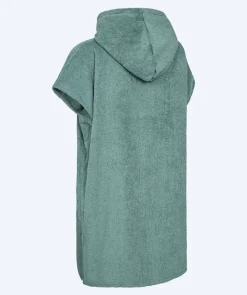 Online Watery badeponcho til junior (6-15) - Bomuld - Forest Green