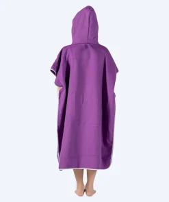 Outlet Watery badeponcho til junior (6-15) - Microfiber - Lilla
