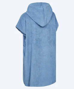 Online Watery badeponcho til junior (6-15) - Bomuld - Atlantic Blue