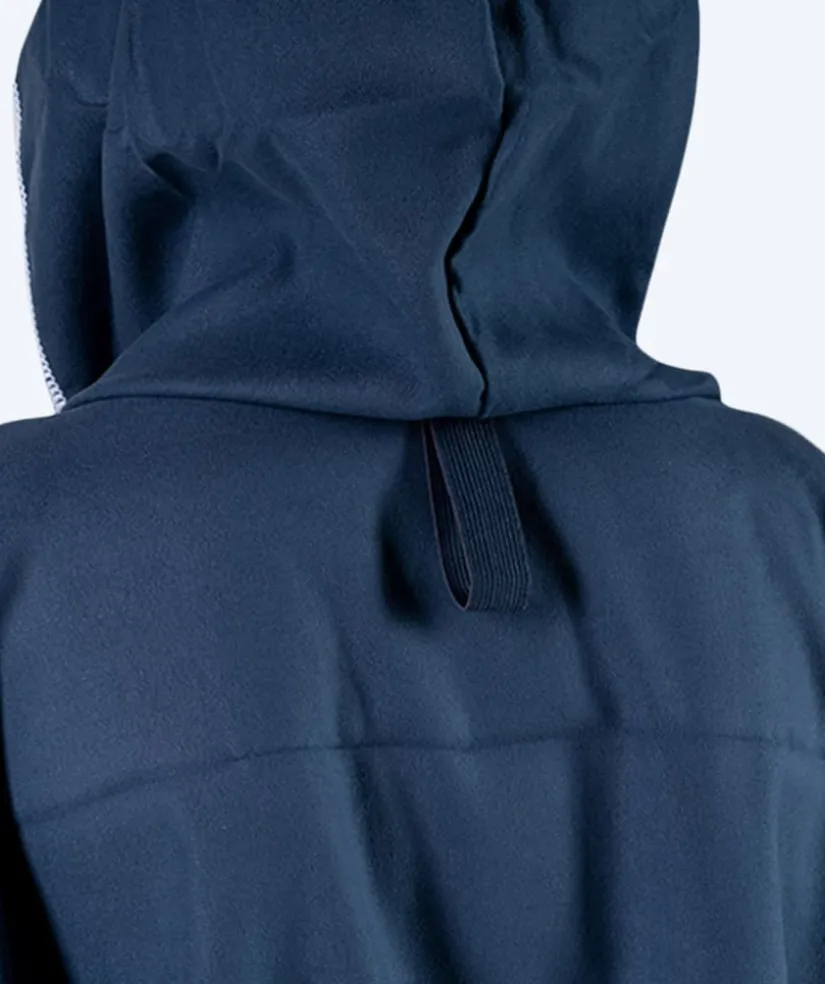 Online Watery badeponcho til junior (6-15) - Microfiber - Mørkeblå