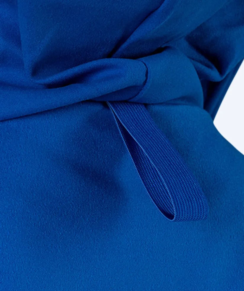Online Watery badeponcho til junior (6-15) - Microfiber - Royal Blue