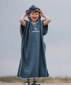 Outlet Watery badeponcho til junior (6-15) - Microfiber - Pink